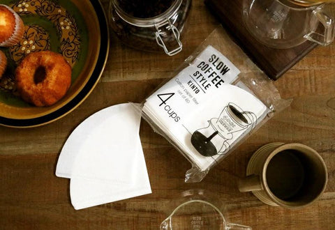 KINTO SCS コットンペーパーフィルター 4 cups - オーガニックコーヒーの通販、サブスク - コーヒー豆の卸売り | TOKYO COFFEE Organic Coffee
