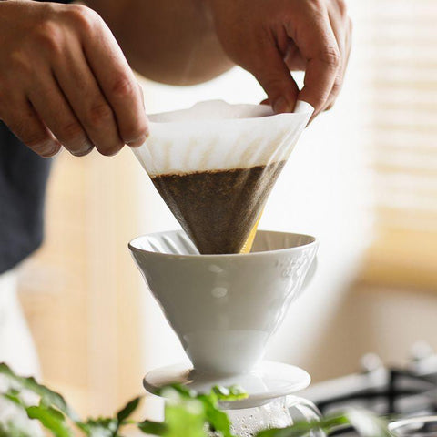 HARIO V60用 ペーパーフィルター02W 40枚 - オーガニックコーヒーの通販、サブスク - コーヒー豆の卸売り ｜ TOKYO COFFEE Organic Coffee